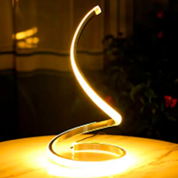 Настольная лампа Desk lamp JH-6001 Серебристый/Синий photo 4