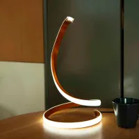 Lampă de masă Desk lamp JH-6001 Silver/Blue photo 7