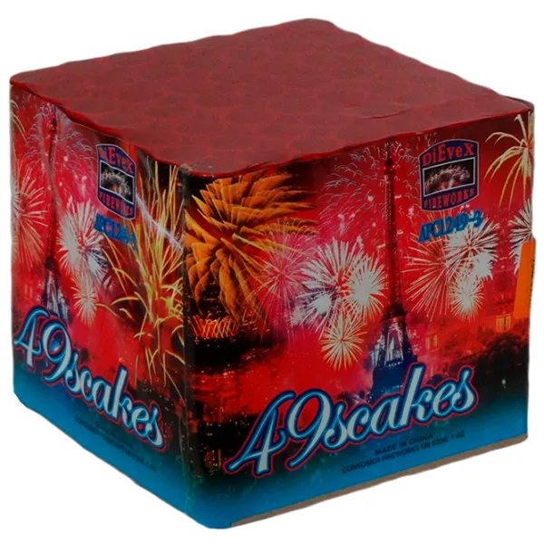 Батарея салютов DiEvex Fireworks APC1249-3 49 залпов photo 1 Батарея салютов DiEvex Fireworks APC1249-3 49 залпов photo 1