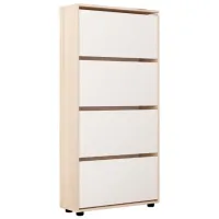 Dulap pentru încălțăminte Mobildor-Lux Leo 164 x 50 x 27 /Sonoma /Sonoma