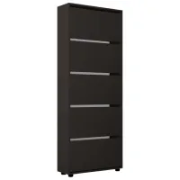 Dulap pentru încălțăminte Mobildor-Lux Leo 203 x 50 x 27 /Anthracite /Anthracite