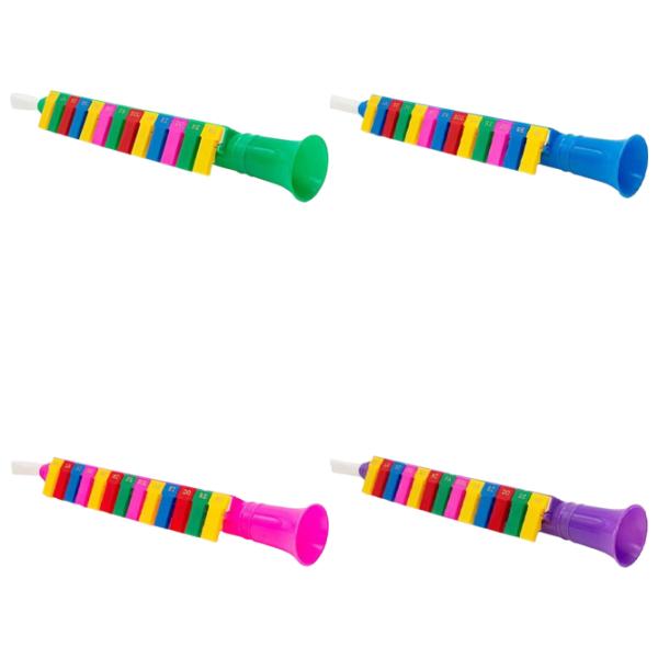 Acordeon cu clape Richi Tichi 8077  3 ani / Multicolor photo 1