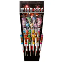 Батарея салютов Triplex TXR085 19 залпов