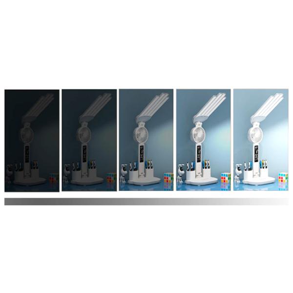 Настольная лампа Desk lamp Four-Headed Multifunction Foldable 3 in 1 Белый photo 5
