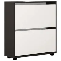 Dulap pentru încălțăminte Mobildor-Lux Leo 86 x 50 x 27 /Anthracite /Anthracite