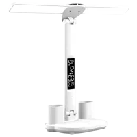 Настольная лампа Desk lamp Double-Headed Multifunction Foldable Белый