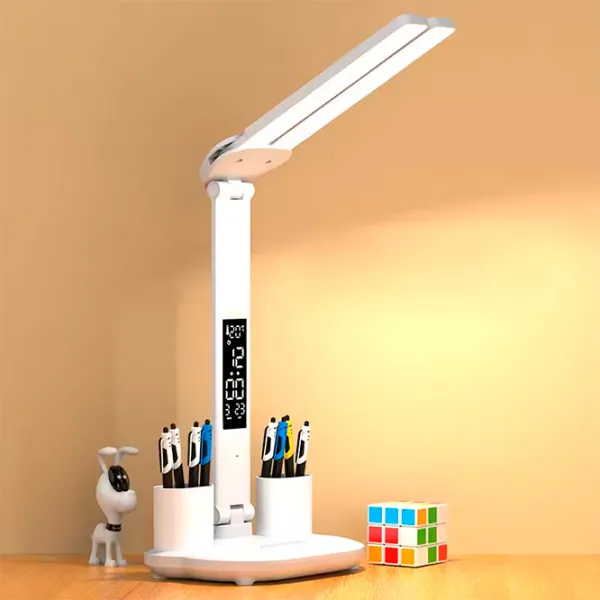 Настольная лампа Desk lamp Double-Headed Multifunction Foldable Белый photo 2