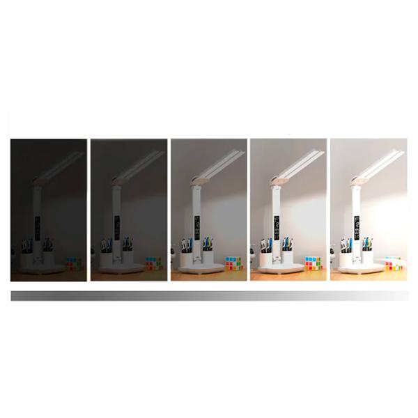 Настольная лампа Desk lamp Double-Headed Multifunction Foldable Белый photo 9