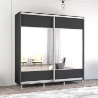 Dulap Mobildor-Lux Aron 230 x 60 x 220 / PAL / Antracit photo 4