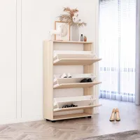 Обувной шкаф Mobildor-Lux Leo 125 x 50 x 27 см /Sonoma /Сонома photo 2
