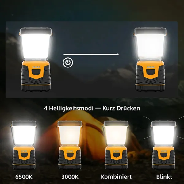 Лампа LightWave Camping Light Оранжевый photo 3