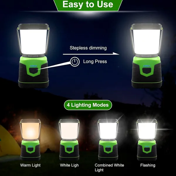 Лампа LightWave Camping Light Зеленый photo 3