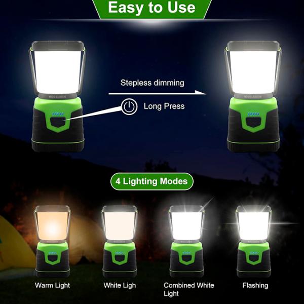 Лампа LightWave Camping Light Зеленый photo 3