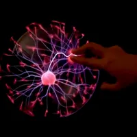 Lampă de noapte LightWave Magic Plasma Ball Blue photo 3