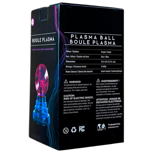 Ночник LightWave Magic Plasma Ball Синий photo 5