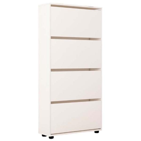 Dulap pentru încălțăminte Mobildor-Lux Leo 164 x 90 x 27 /White /White photo 1