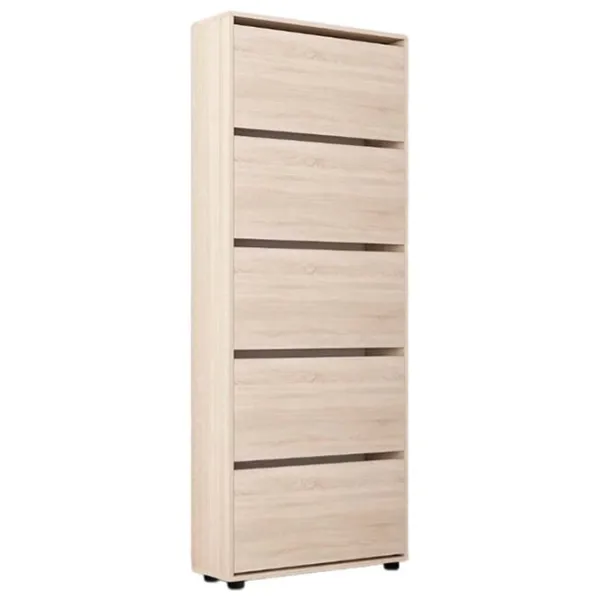 Обувной шкаф Mobildor-Lux Leo 203 x 90 x 27 см /Sonoma /Сонома photo 1 Обувной шкаф Mobildor-Lux Leo 203 x 90 x 27 см /Sonoma /Сонома photo 1