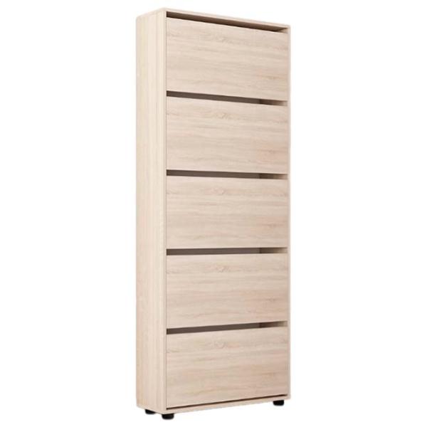 Обувной шкаф Mobildor-Lux Leo 203 x 90 x 27 см /Sonoma /Сонома photo 1 Обувной шкаф Mobildor-Lux Leo 203 x 90 x 27 см /Sonoma /Сонома photo 1