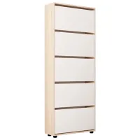 Dulap pentru încălțăminte Mobildor-Lux Leo 203 x 90 x 27 /Sonoma /Sonoma