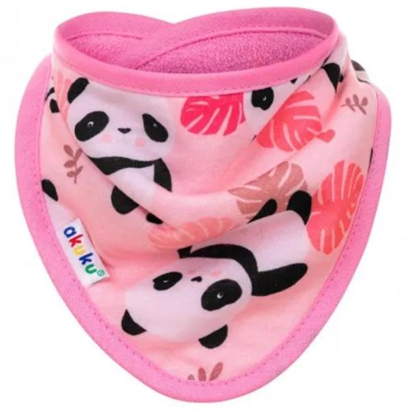 Bavetă Akuku AK.106289 Bandană / Bumbac / Pink photo 1