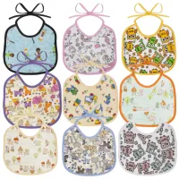 Слюнявчик Akuku AK.106288 Классическая / Хлопок / Разноцветный