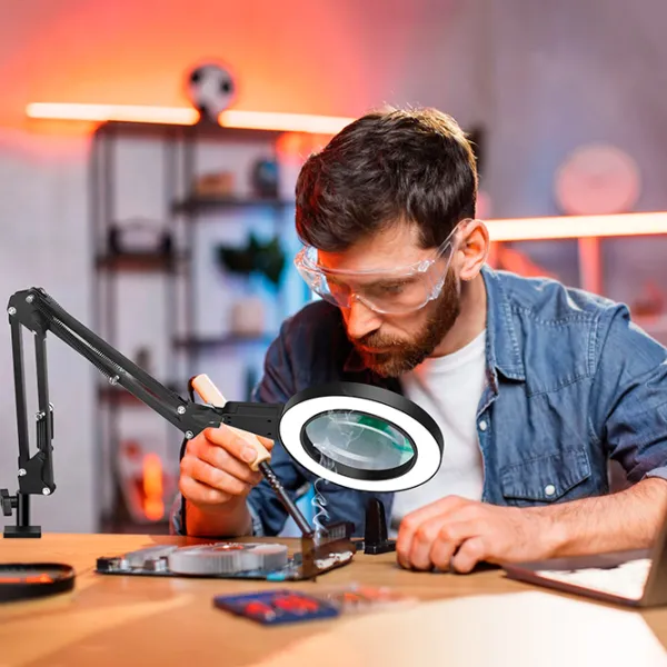Настольная лампа Desk lamp 5X Magnifying Белый photo 6