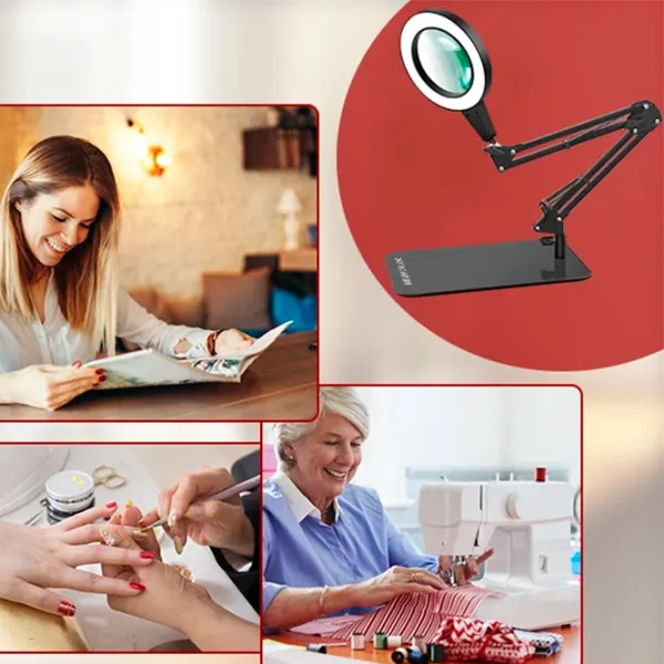 Настольная лампа Desk lamp 5X Magnifying Белый photo 7
