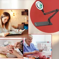 Настольная лампа Desk lamp 5X Magnifying Белый photo 7