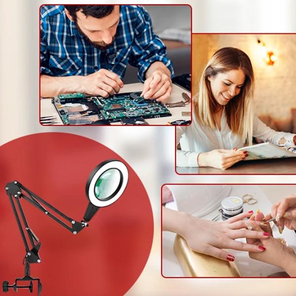 Настольная лампа Desk lamp 5X Magnifying Белый photo 8