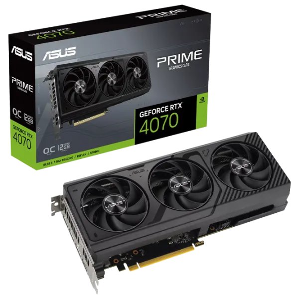Видеокарта Asus GeForce RTX 4070 OC Prime Edition / 12 ГБ photo 8 Видеокарта Asus GeForce RTX 4070 OC Prime Edition / 12 ГБ photo 8