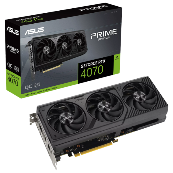 Видеокарта Asus GeForce RTX 4070 OC Prime Edition / 12 ГБ photo 8 Видеокарта Asus GeForce RTX 4070 OC Prime Edition / 12 ГБ photo 8