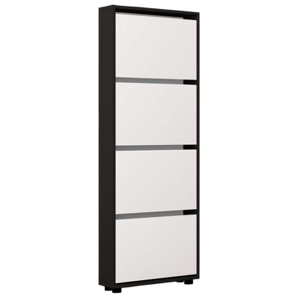 Dulap pentru încălțăminte Mobildor-Lux LEO Slim 164 x 50 x 16 /Anthracite /Anthracite photo 1 Dulap pentru încălțăminte Mobildor-Lux LEO Slim 164 x 50 x 16 /Anthracite /Anthracite photo 1