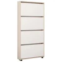 Dulap pentru încălțăminte Mobildor-Lux LEO Slim 164 x 50 x 16 /Sonoma /Sonoma