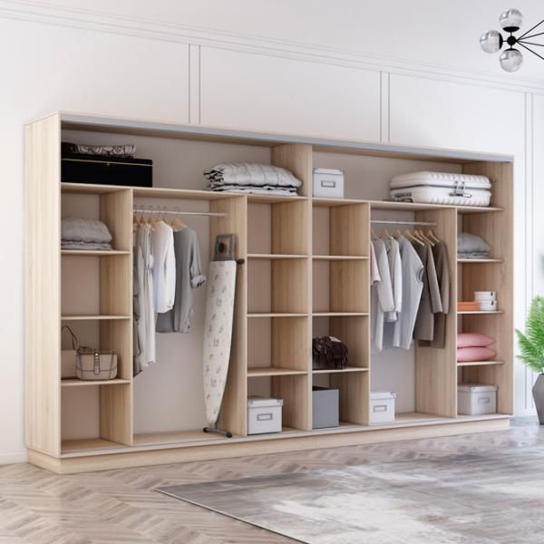 Шкаф Mobildor-Lux Fox 390 x 60см x 240 / ЛДСП / Sonoma photo 3