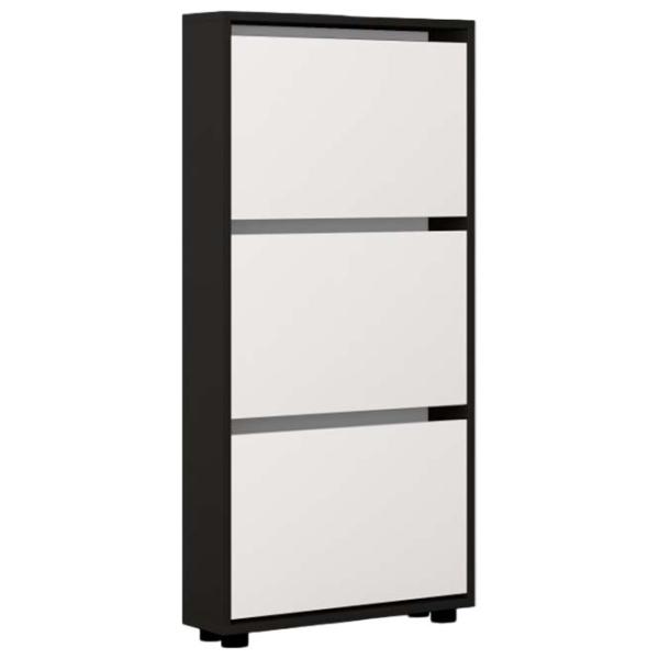 Dulap pentru încălțăminte Mobildor-Lux LEO Slim 125 x 50 x 16 /Anthracite /Anthracite photo 1 Dulap pentru încălțăminte Mobildor-Lux LEO Slim 125 x 50 x 16 /Anthracite /Anthracite photo 1