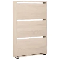 Dulap pentru încălțăminte Mobildor-Lux LEO Slim 125 x 50 x 16 /Sonoma /Sonoma