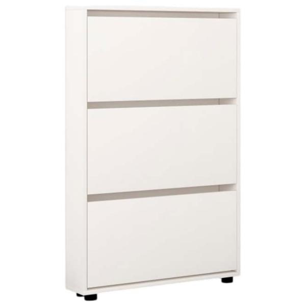 Dulap pentru încălțăminte Mobildor-Lux LEO Slim 125 x 50 x 16 /White /White photo 1 Dulap pentru încălțăminte Mobildor-Lux LEO Slim 125 x 50 x 16 /White /White photo 1