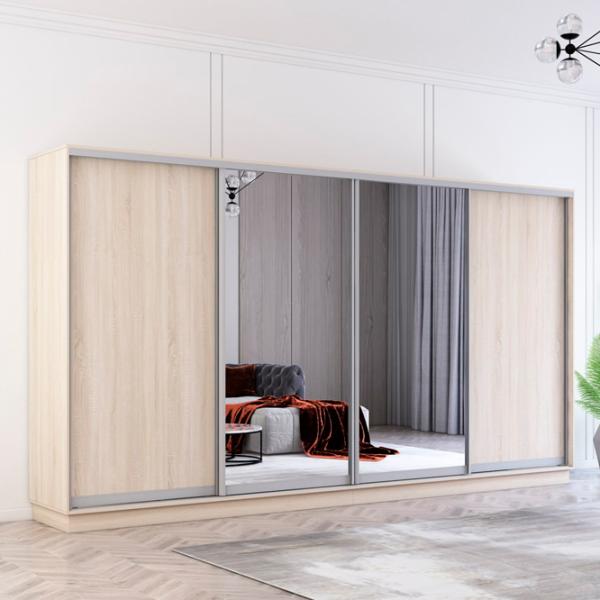 Dulap Mobildor-Lux Fox 390 x 60 x 200 / PAL / Sonoma photo 3