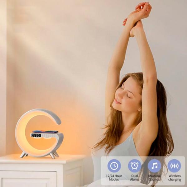 Настольная лампа G-Shaped NH-69 Черный photo 4