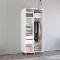 Dulap Mobildor-Lux Aron K 100 x 60 x 210 / PAL / Antracit photo 3