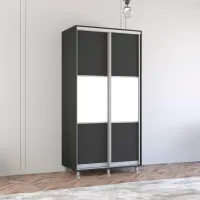 Dulap Mobildor-Lux Aron K 120 x 60 x 210 / PAL / Antracit photo 2