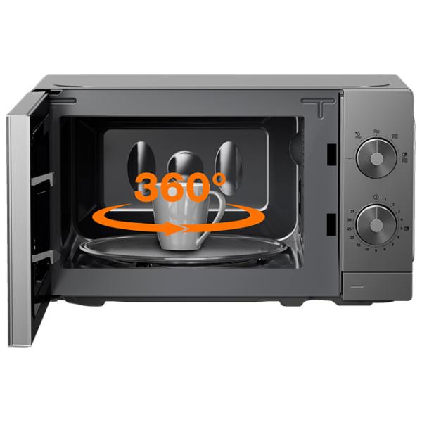 Cuptor cu microunde Gorenje MO20E1T4 Standart / 700 W / Silver photo 3