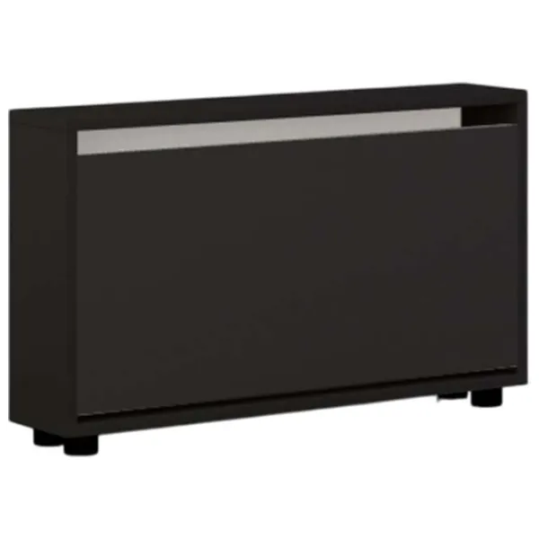 Обувной шкаф Mobildor-Lux LEO Slim 47 x 50 x 16см /Anthracite /Антрацит photo 1