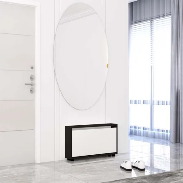 Обувной шкаф Mobildor-Lux LEO Slim 47 x 50 x 16см /Anthracite /Антрацит photo 2
