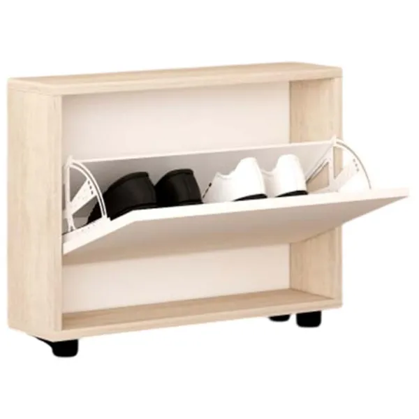 Dulap pentru încălțăminte Mobildor-Lux LEO Slim 47 x 50 x 16 /Sonoma /Sonoma photo 1