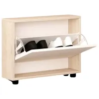 Dulap pentru încălțăminte Mobildor-Lux LEO Slim 47 x 50 x 16 /Sonoma /Sonoma