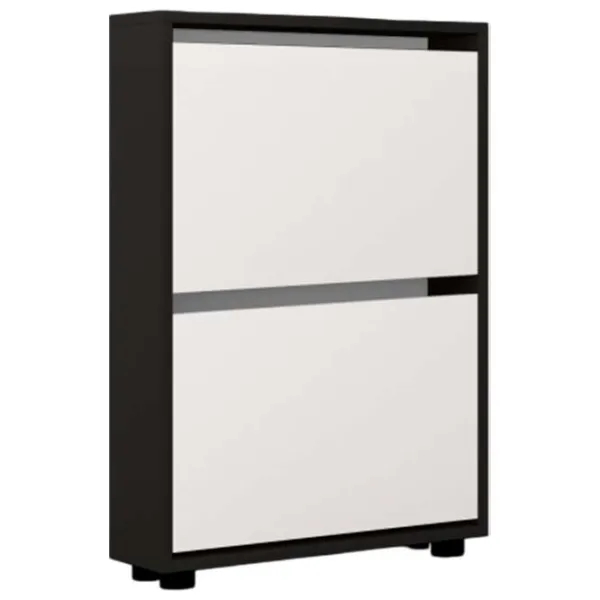 Обувной шкаф Mobildor-Lux LEO Slim 86 x 50 x 16см /Anthracite /Антрацит photo 1