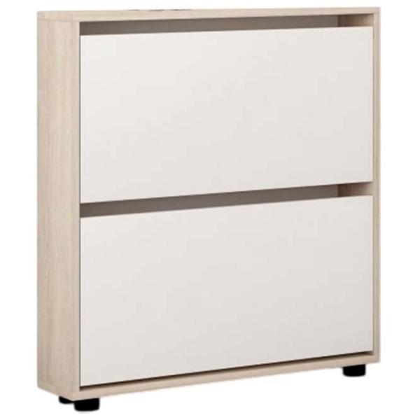 Dulap pentru încălțăminte Mobildor-Lux LEO Slim 86 x 50 x 16 /Sonoma /Sonoma photo 1