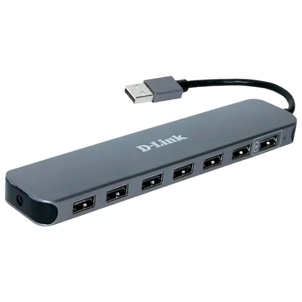 Adaptor Hub D-Link DUB-1370/B2A USB Type-A / Gray photo 1