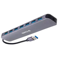 Adaptor Hub D-Link DUB-1370/B1A USB Type-A / Gray photo 2